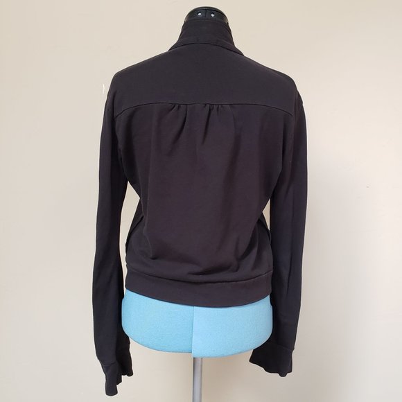 Vintage high-neck button-up cardigan - Picture 2 of 4